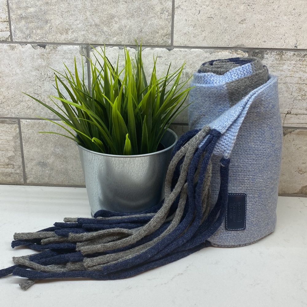 Coach Wool Scarf - Picture 2 of 8